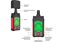 Цифровой детектор утечки взрывоопасных газов iCarTool 0-1000 ppm IC-M101A, фото 5