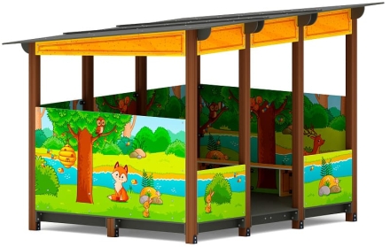 Теневой навес (Полянка) МФ 78.31.24-07, фото 1