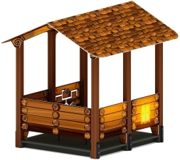 Домик большой 1 (Эко) МФ 10.01.07-02, фото 3