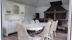 Печь Аристократ 730 Радиальный кирпич коричневый, фото 3