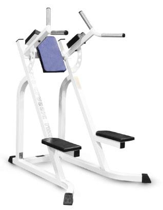 Тренажёр Barbell МВ 2.3 Брусья-пресс белый, фото 1