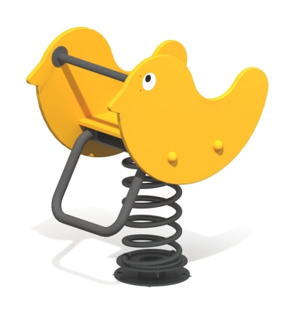 Качалка на пружине Птенец КБL-02 для игровой площадки, фото 1