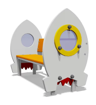 Скамейка детская Ракета ВСТ 4292 для игровой площадки Скамейка детская Ракета ВСТ 4292 для игровой площадки