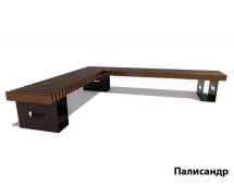 Парковая скамейка Сосновый бор (2,5*2,12 м) Ангарская сосна Парковая скамейка Сосновый бор (2,5*2,12 м) Ангарская сосна