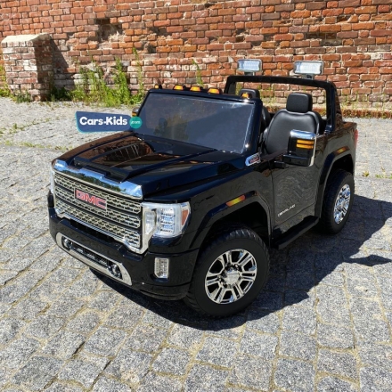 Детский электромобиль GMC Sierra Denali 4WD 12V HL368 черный, фото 2