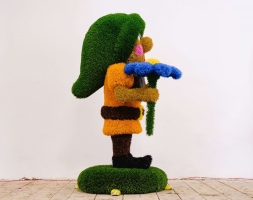 Топиари Гном цветочник Рекки - газон Eco, фото 3