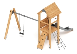 Игровой комплекс (лиственница) ДИК 2.24.03-01.Л.И1, фото 3