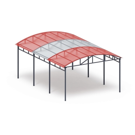 Теневой навес на 6 тренажеров - МФ 751.02 - Спорт, фото 2