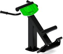 Гиперэкстензия (зеленый) - Уличный тренажер - СТ 003-12 Гиперэкстензия (зеленый) - Уличный тренажер - СТ 003-12