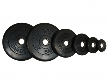 Диски обрезиненные Barbell 26 мм, фото 1