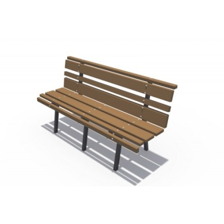 Скамья Парк со спинкой ДХО 06281, фото 1