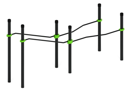 Воркаут ЛОВ 89 зеленый ВТ 101.20-02, фото 1