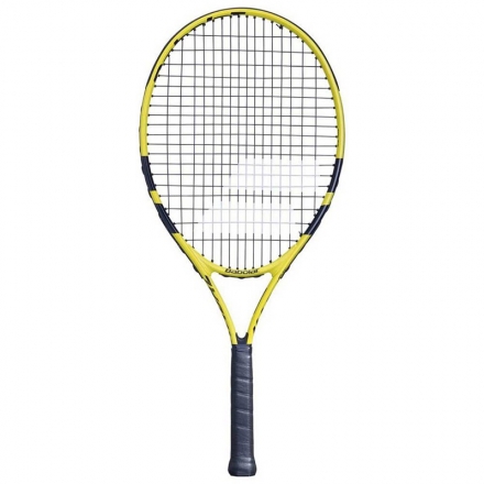 Ракетка б/т дет. BABOLAT Nadal 23 Gr00, арт.140248, для 7-8 лет, алюминий, со струнами,черно-желтый, фото 1