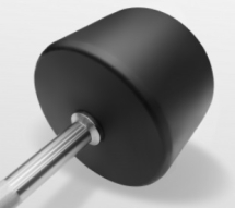 BRONZE GYM BG-PA-BB-S25 Штанга обрезиненная прямая 25 кг