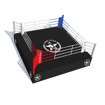 Боксерский ринг LONE STAR профессиональный на помосте, фото 1