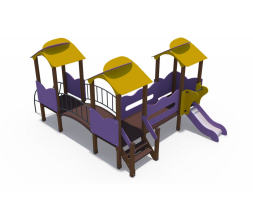 Игровой комплекс Зефир металлический скат Н-620 ДИО 10211, фото 1