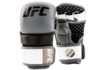(UFC PRO Перчатки для спарринга серые L/XL) (UFC PRO Перчатки для спарринга серые L/XL)