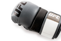 (UFC PRO Перчатки для спарринга серые L/XL) (UFC PRO Перчатки для спарринга серые L/XL)