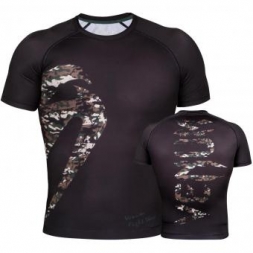 Рашгард Venum Original Giant Jungle Camo Black S/S, фото 1