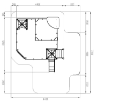 Песочный дворик с горкой Космопорт (Серый) - ИО 6.14.01-01 H=750, фото 6