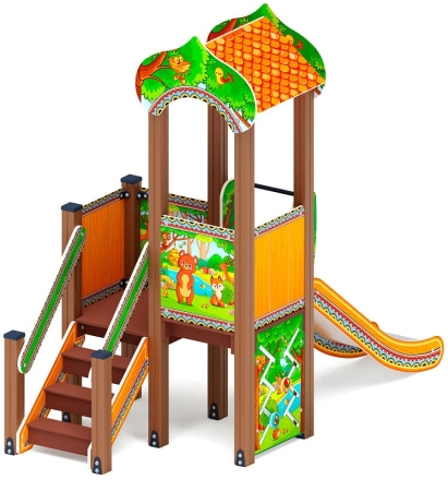 Полянка горка Н 900 ДИК 1.16.02-01, фото 4