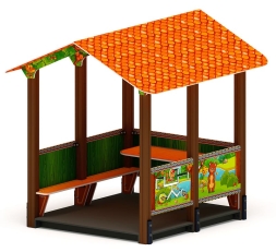 Домик большой 1 (Полянка) МФ 10.01.07-04, фото 2