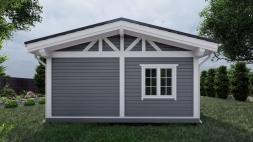 Навес для машин ХАМБЕР Несущий каркас, фото 4