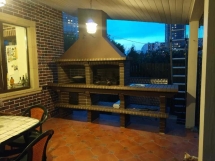 Печь Аристократ 730 Прямоугольный кирпич графитовый серый Печь Аристократ 730 Прямоугольный кирпич графитовый серый