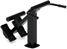 Гиперэкстензия (серый) - Уличный тренажер - СТ 003-13 Гиперэкстензия (серый) - Уличный тренажер - СТ 003-13