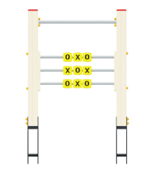 Игровая панель Крестики-Нолики-Д (100) ИФ 02-303-Д, фото 2