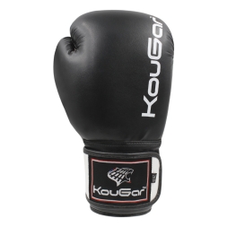Перчатки боксерские KouGar KO400-6, 6oz, черный, фото 9
