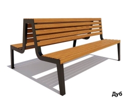 Парковая скамейка Магадан, Сосна 3 м, фото 5