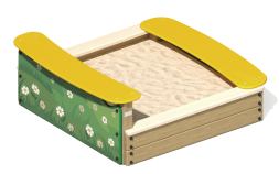 Песочница ПС-01.4 для детской площадки, фото 1