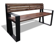 Скамейка уличная Отдых, Лиственница 2,5 м Скамейка уличная Отдых, Лиственница 2,5 м