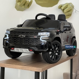Электромобиль Chevrolet Tahoe черный, фото 1