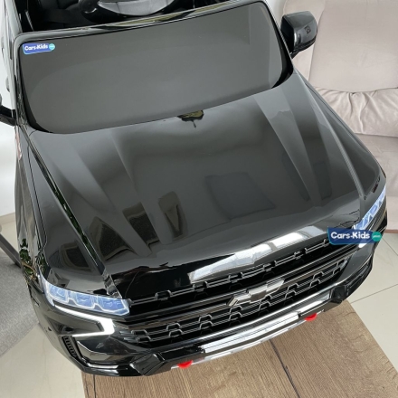 Электромобиль Chevrolet Tahoe черный, фото 2