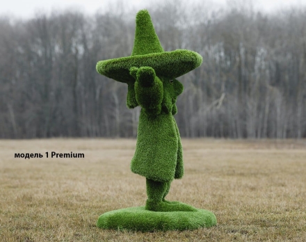 Топиари гном Рубин, модель 2, Deluxe Green + Eco, фото 5