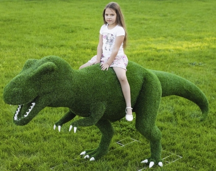 Топиари динозавр Тираннозавр - газон Eco, фото 3