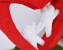 Топиари стела Любимый город, размер М, Н=400 см - газон Eco+Deluxe