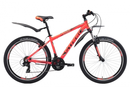 Велосипед Stark&#039;18 Indy 26.2 V оранжевый/чёрный/серый 18&quot;, фото 1