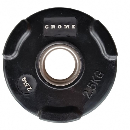 Диск GROME WP074 BLACK-2,5 кг, фото 1