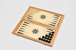 Нарды + Шашки Тульские &quot;За Родину&quot; средние, фото 1