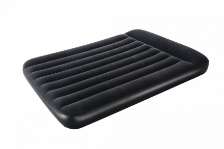 67462 Надувной матрас Aerolax Air Bed(Double) 191х137х30 см со встроенным насосом, фото 1