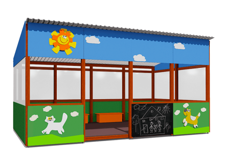 Теневой навес Город ВСТ 1508/1 18 м2 для улицы, фото 1