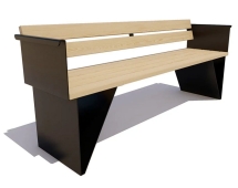 Парковая скамейка Обнинск Лиственница Парковая скамейка Обнинск Лиственница