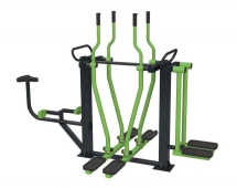 Уличный тренажер TORUDA "Лыжники + Велосипед + Разведение"