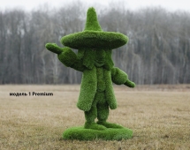 Топиари гном Рубин, модель 2 Deluxe + Eco