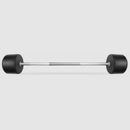 BRONZE GYM BG-PA-BB-S15 Штанга обрезиненная прямая 15 кг, фото 1