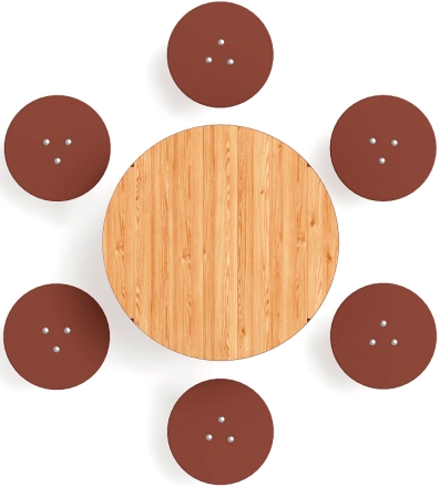 Столик детский (лиственница) МФ 31.01.11-Л.И1, фото 2