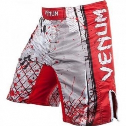 Шорты ММА Venum "Korean Zombie" UFC 163 - White, фото 1